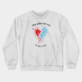 Divine Mercy Heart of Jesus Crewneck Sweatshirt